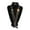 Multicolor, variant on Men Rhinestone Tie Long Adjustable Hollow Out Exquisite Lightweight Dance Stage Show Performance Party Prom Men Necktie Black