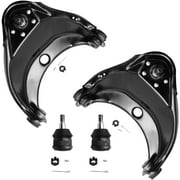 Detroit Axle - 2WD Front Upper Control Arms & Lower Ball Joints Replacement for Chevrolet/GMC C1500 C2500 Express Savana 1500 2500 Tahoe Yukon 6-Lug Wheel - 4pc Set