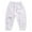 White, variant on Uccdo Toddler Girl Boy Cotton Long Harem Pants Kids Casual Solid Bottoms Trousers 1-5T