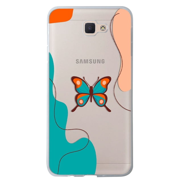 Funda Antigolpes para Galaxy J7 Prime Mariposa InstaCase