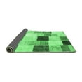 thumbnail image 2 of Ahgly Company Indoor Rectangle Patchwork Emerald Green Transitional Area Rugs, 6' x 9', 2 of 4