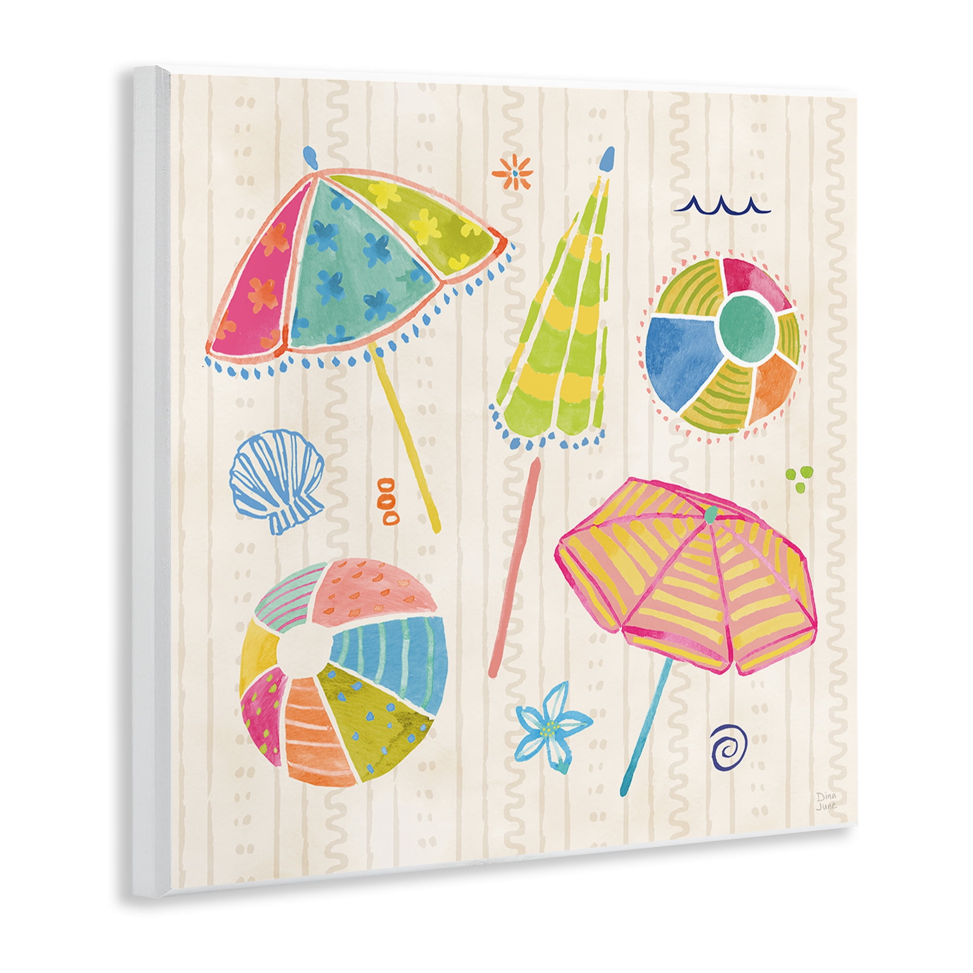 Stupell Industries Fine In The Sunshine Wall Plaque Art, design by Dina June