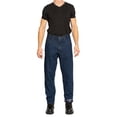 thumbnail image 4 of FULL BLUE 5 Pocket Flannel Lined Denim Jeans, Relaxed Fit, Sits At Waist, Dark Wash, 54x30, 4 of 6