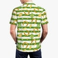 thumbnail image 5 of Rocae Watercolor St Patrick Day for Men's Short Sleeve Polo Shirt, Quick Drying Performance Moisture Wicking Sports Men's Golf Shirt X-Large, 5 of 9