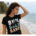 thumbnail image 3 of APEXFWDT Beach Shirts for Women Hawaiian Graphic Tees Crewneck Short Sleeve Summer Vacation Vintage Tshirt Tops, 3 of 5