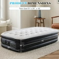 thumbnail image 4 of Aidoly Elevated Air Mattress 18'' with Built-in Pump - Twin Size Inflatable Bed for Camping, Guests & Travel, 4 of 6