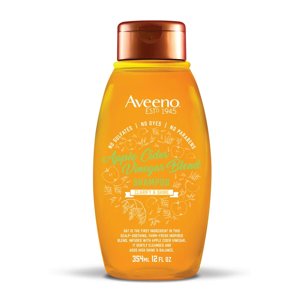 Aveeno Apple Cider Vinegar SulfateFree Shampoo for Balance & High