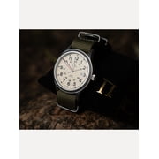 Ratio Quest Men's Field Watch Sapphire Nylon Strap Quartz RTQ011 100M Lewis And Clark Edition
