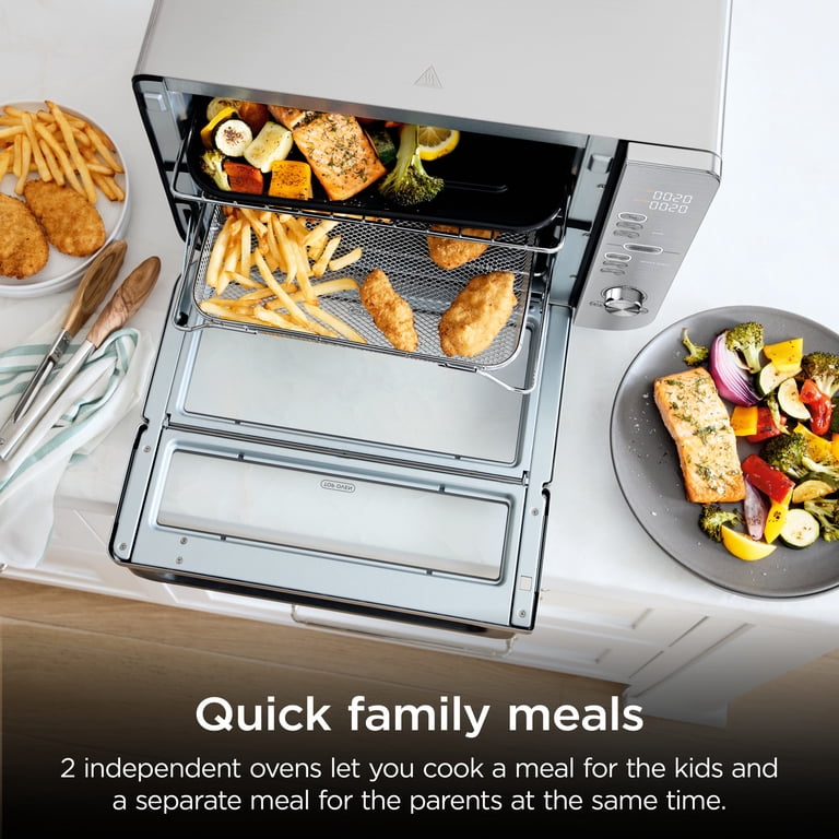 Ninja, Air Fry Basket, DCT601, Includes 2 Sheet Pans 2 Wire Racks