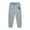 Grey, variant on Children's Athletic Wear Sweatpants Loose Fit Denim Jeans Sport Pants Baggy Jogger Pants with Pocket Boys Athletic Pants