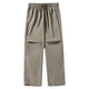 thumbnail image 2 of Pantalones largos para hombre, estilo casual, con cintura elástica y bolsillos, a la moda para exteriores, 2 of 7