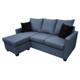 thumbnail image 3 of Sala Esquinera El Bazar Store Denver Azul marino, 200x140 cm, Lado derecho e Izquierdo, Lino nacional, Sofa, 3 of 9
