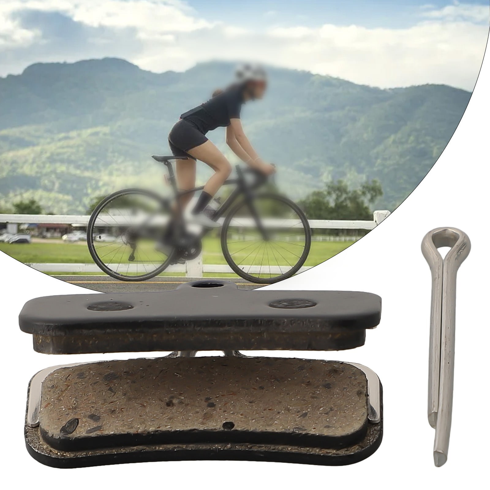 pair Disc Brake Pads For -Shimano Saint M810 M820 /ZEE M640 Semi - Main Image