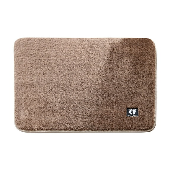 Zmeidao Bath Mats Rug, Soft Non Slip Super Absorbent Quick Dry, Bathroom Floor Mats for Infront of Bathtub Shower Room Kitchen Sink Doormat, Washing Machine, 15.7x23.6in