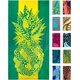 thumbnail image 1 of Toalla de Playa Piña - Amarillo y Verde con Diseño Tropical, Extra Grande, XL (34"X 63") Fruta Tropical, Toalla de Playa Amarilla con Diseño Único Hecha de 100% Algodón JFHHH pequeña, 1 of 5