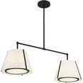 thumbnail image 6 of 4 Light Linear Chandelier-Black Finish Crystorama Lighting Ful-906-Bk, 6 of 10