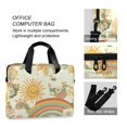 thumbnail image 4 of FORMRS 16" Laptop Bag Carrying Sleeve Case with Handle Travel Shoulder Briefcase, Beige Clouds, 4 of 8