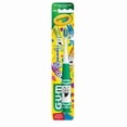 thumbnail image 1 of GUM® CRAYOLA™ Brosse à Dents pour Enfants Pip-SqueaksTM, Poils Souples, 3+, 1 of 5