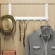 thumbnail image 5 of YiJuHui Over The Door Hooks, Heavy Duty Door Hanger Towel Rack with 6 Hooks, No Drill Space Saving Organizer for Bathroom Bedroom Closet, Rustproof Aluminum Storage Solution, 5 of 6