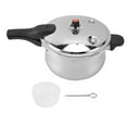 thumbnail image 2 of Stainless Steel Pressure Cooker, Pressure Cooking Pot with Safety Limit Valve for Electric Gas Stoves, 80KPA Stovetop Steam Pressure Canner for Home Fast Cooking, 2 of 7