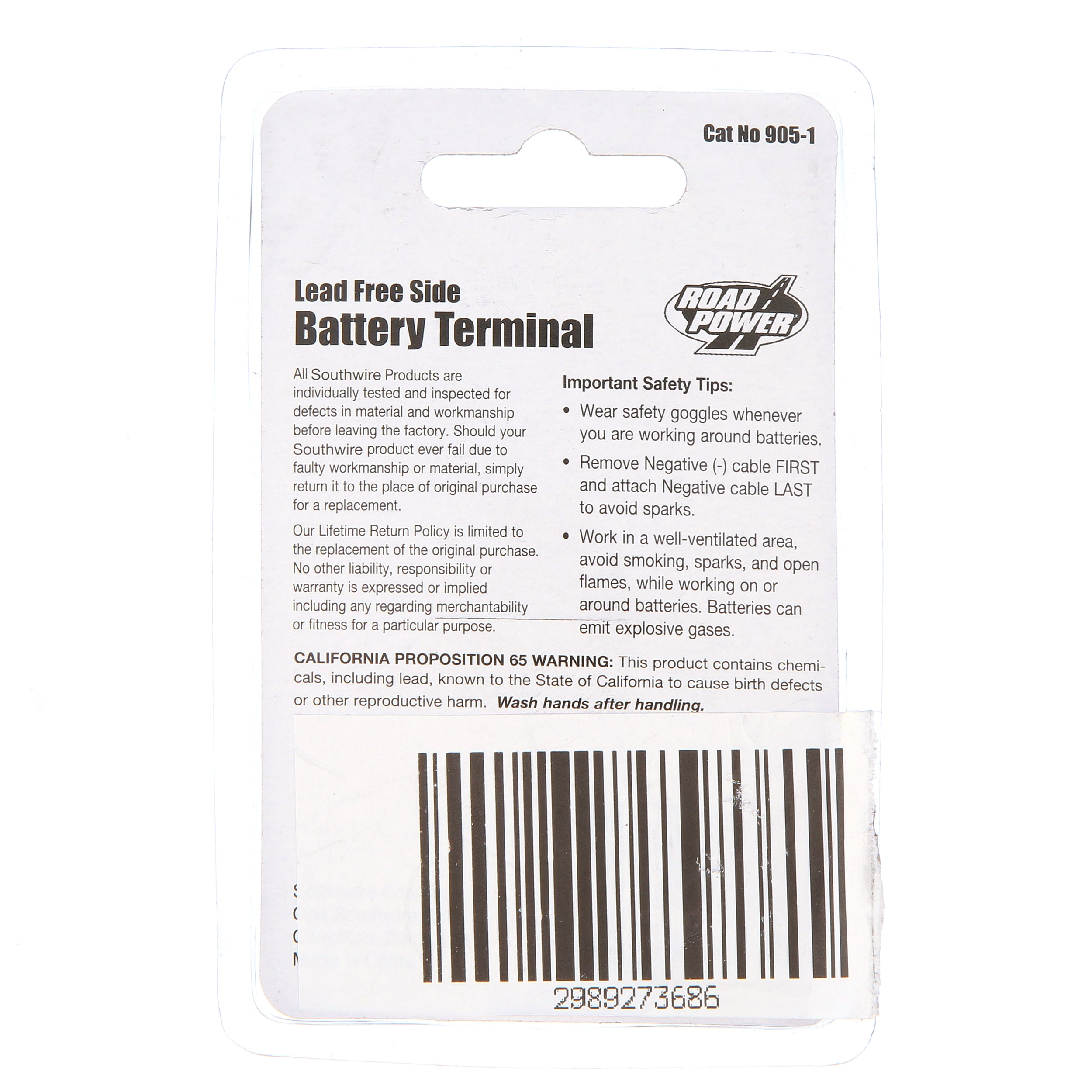 EverStart Battery Mounting & Installation Parts for 6-12 Volt Batteries Heavy Duty, Black