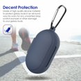 thumbnail image 5 of Walbest Earbuds Case Bag, Protective Silicone Cover for Galaxy Buds Plus Case with Carabiner Keychain, 5 of 7