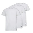 thumbnail image 1 of 3 Pack Boys' Classic Crew Neck T-Shirt White, 1 of 2
