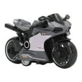 thumbnail image 1 of Pull Back Motorcycles Toy, Fine Crafted Motorcycle Toys Model Detailed Interior Alloy  For Collection Grey, 1 of 8