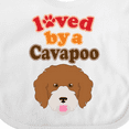 thumbnail image 4 of Inktastic Cavapoo Dog Quote Boys or Girls Baby Bib, 4 of 4