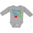 thumbnail image 3 of Inktastic Life is Better at the Beach Crab and Palm Tree Boys or Girls Long Sleeve Baby Bodysuit, 3 of 5