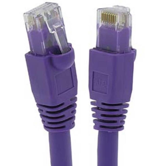 SF Cable Cat6A UTP Ethernet Cable, 100 feet-Purple