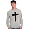 thumbnail image 3 of Holy Jesus Christ Christian Long Sleeve TShirt Men Women Brisco Brands S, 3 of 6