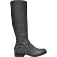 thumbnail image 2 of Women's Life Stride X-Felicity Wide Calf Riding Boot Dark Grey Synthetic 6 W, 2 of 6