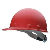 Fibre-Metal by Honeywell Hard Hat,Type 1, Class G,Red P2ASW15A000