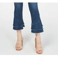 thumbnail image 3 of INC International Concepts Women's Double-Ruffle Hem Curvy Ankle Jeans Blue Size 8, 3 of 3