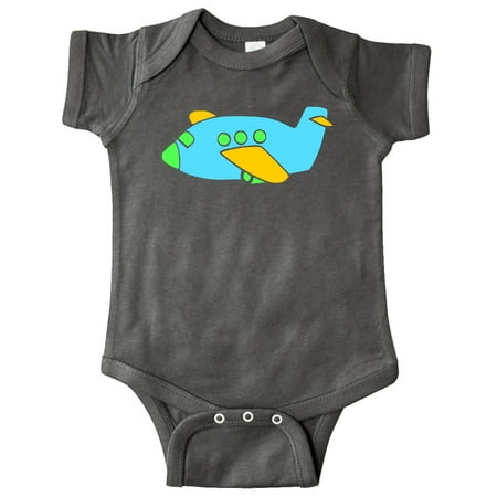 

Inktastic Blue Airplane Gift Baby Boy or Baby Girl Bodysuit