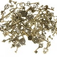 thumbnail image 3 of Colgantes de bronce para decoración de llaves, de estilo vintage, para cuadernos, ropa, etc. (100 estilos), 3 of 10