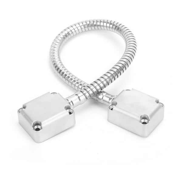 Wire Protector, Stainless Steel Corrugated Pipe Corrugated Pipe Quality Stainless For Indoor Security For Household Products For Home Hotel For Home Security