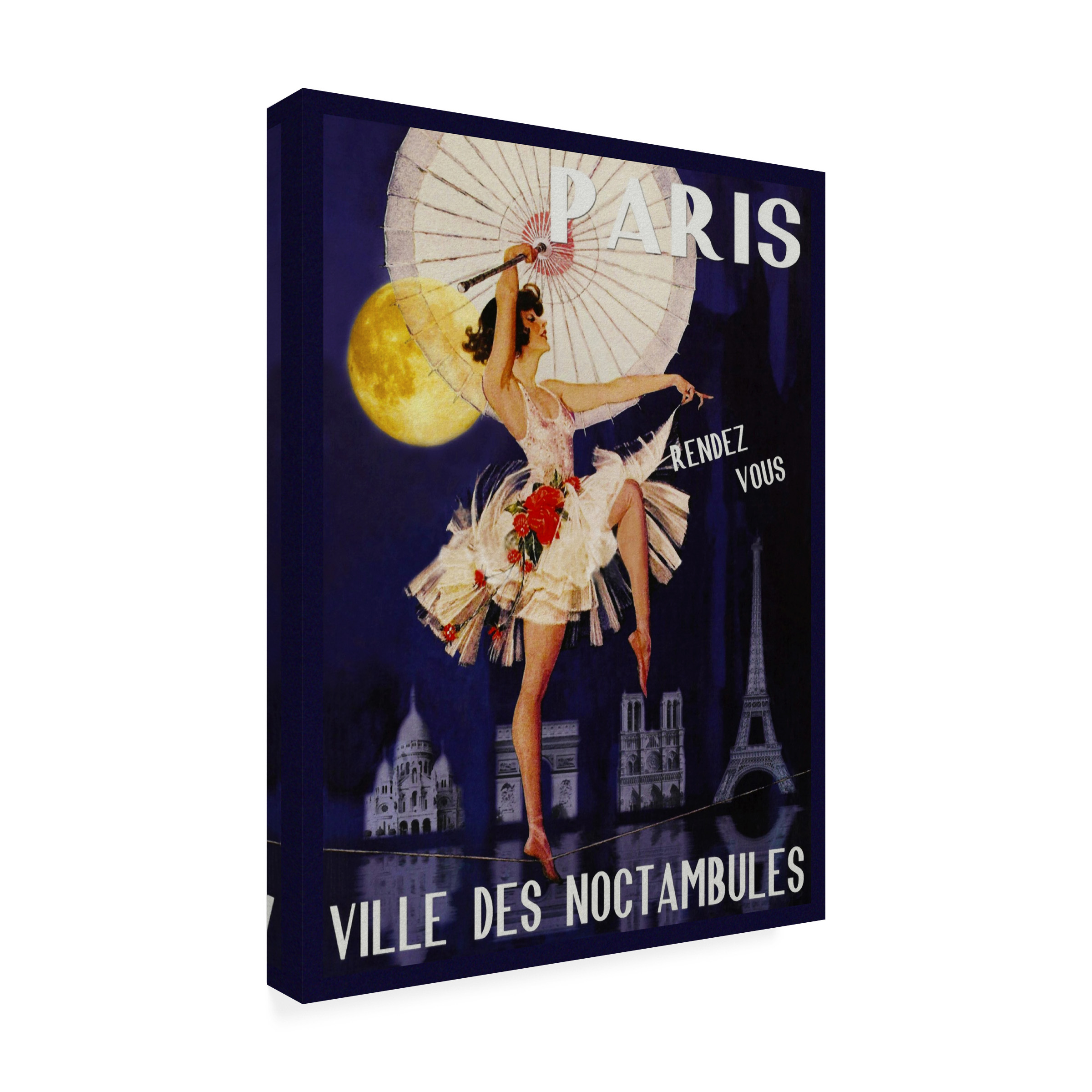 Trademark Fine Art 'Travel 282' Canvas Art by Vintage Lavoie