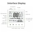 thumbnail image 3 of Tuya ZIGBEE BAC-2000ELZB Central Air Conditioner Smart Thermostat LCD 5-95°C Wireless Controller Fan Coil Unit Smart Home Controller Panel, 3 of 7