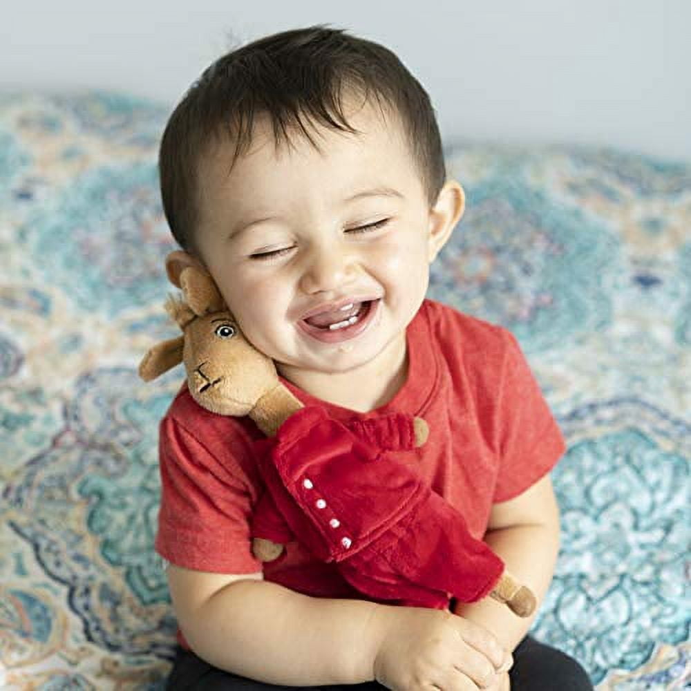 Llama Red Pajama Beanbag Stuffed Animal Plush Toy, 10?