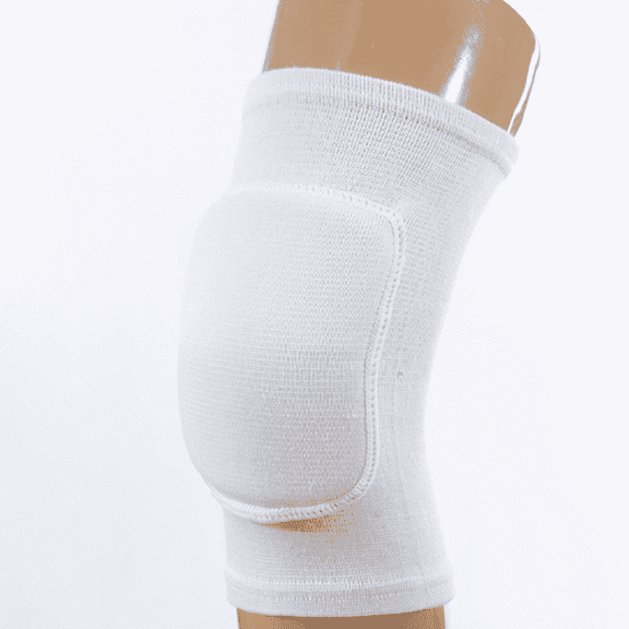 BESTSKY 2026 New 2 Pcs Knee Brace for Women Shock Absorbing Padding Knee Pad Knee Flexibility Stability Support Knee Sleeves for Men for Running Yoga Cycling White