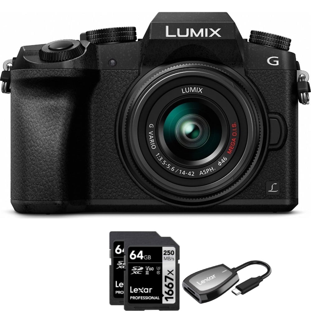 Panasonic Lumix G100 4K DSLR Mirrorless Camera, Bluetooth, Small