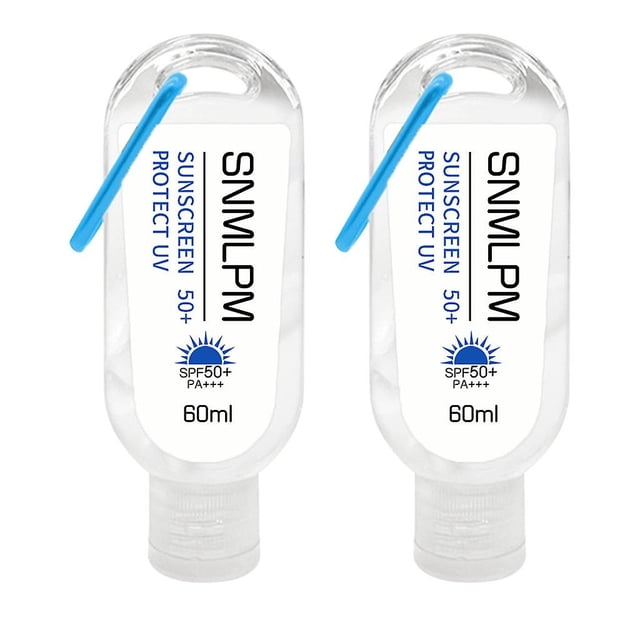 Protector solar HUOGUO Portable SPF50+, hidratante, 60 ml, 2 unidades