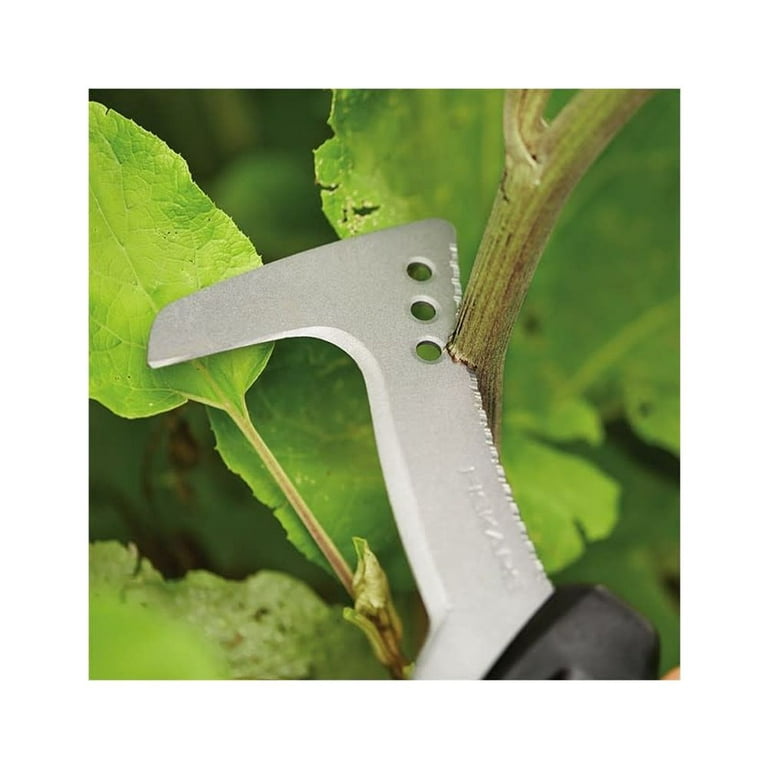 Fiskars 13 Billhook Knife, Serrated Steel Blade Garden Tool with