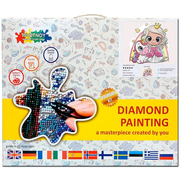  FFPTBNYX 12 Pack Diamond Painting Kits for Adults 5D