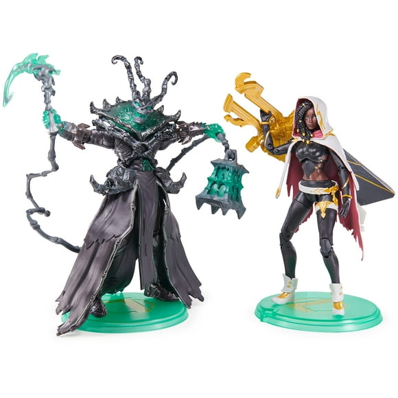 Figuras coleccionables de League of Legends Senna y Thresh