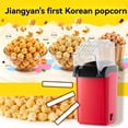 thumbnail image 6 of Hot Air Popcorn Popper, Healthy and Delicious Popcorn in Minutes, Fast and Easy-to-Use, Built-In Measuring Cup and Butter Warmer, 8 Cups, Red, 6 of 8