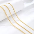 thumbnail image 4 of GOSFRY Layered Necklace for Women Dainty 14K Gold/Silver Plated Necklaces Trendy Herringbone Rope Chain Necklace Set Simple Stacked Choker Layering Jewelry Minimalist Gifts, 4 of 8