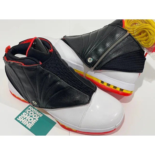 N I-K-E A i r-Jor-dan XVI 16 RETRO OVO DRAKE CFM SAMPLE BLACK INFRARED LIGHTNING 10.5